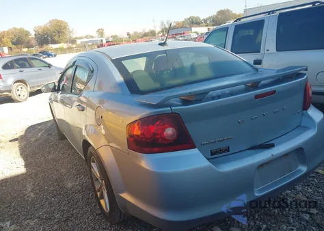 2013 Dodge Avenger Sxt из США, поврежденный, VIN 1C3CDZCG7DN526363